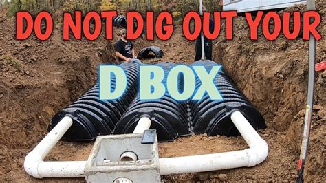 find septic distribution box|installing a septic distribution box.